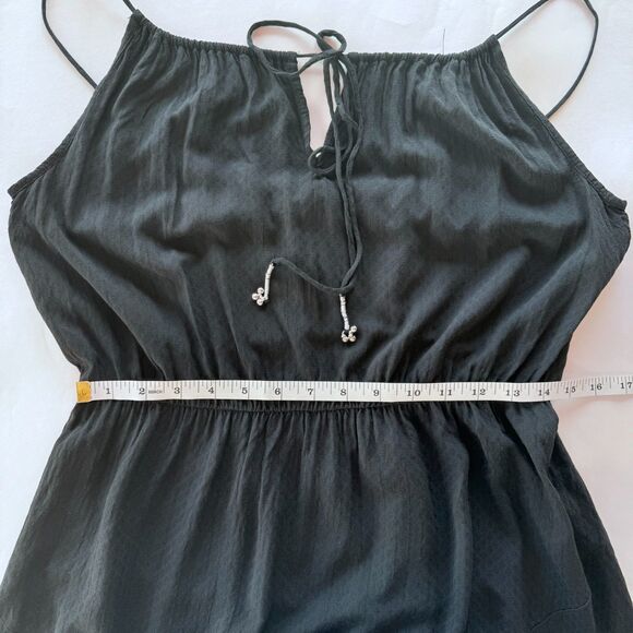 Intimately Free People Shake it Up Mini Dress Elastic Waist Spaghetti Strap Lg - Picture 16 of 16